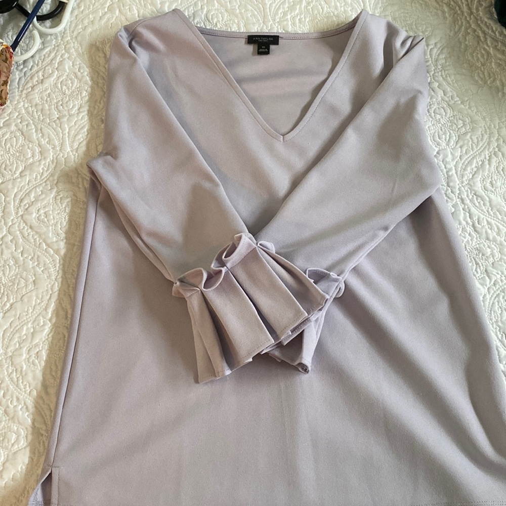Ruffle sleeve blouse